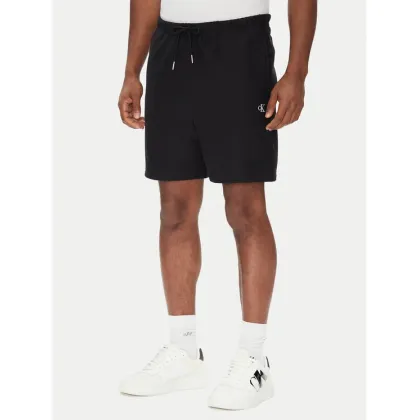 Zdjęcie Calvin Klein Jeans Szorty sportowe Premium Terry LV04RC280G Czarny Regular Fit