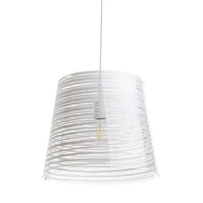 Zdjęcie Stylowa lampa wisząca w formie ściętego stożka