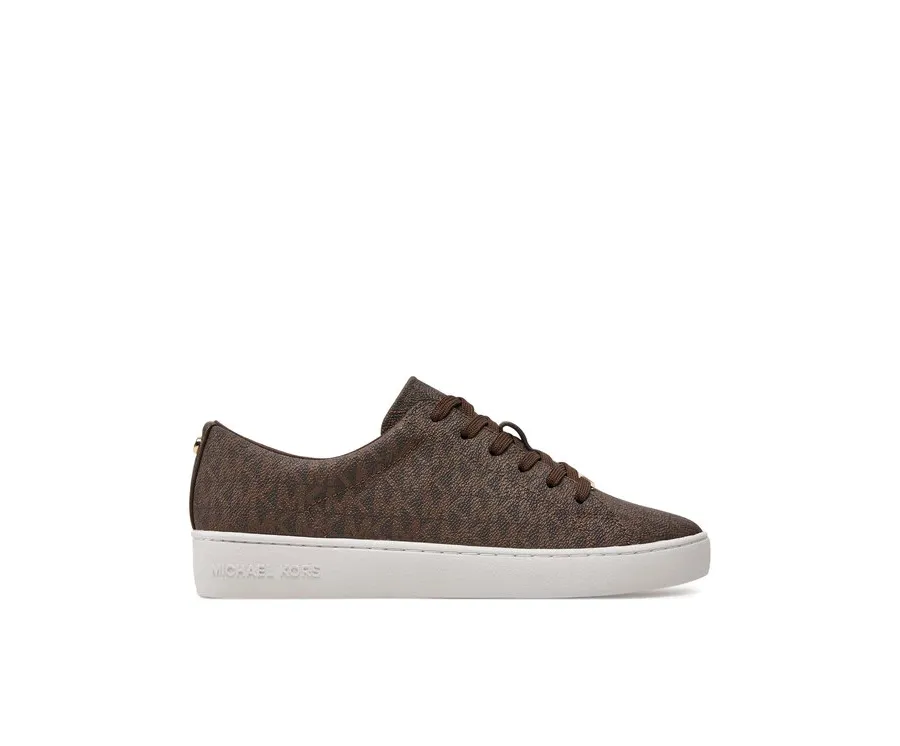 obrazek 1 MICHAEL Michael Kors Sneakersy Keaton Lace Up 43R4KTFS1B Brązowy