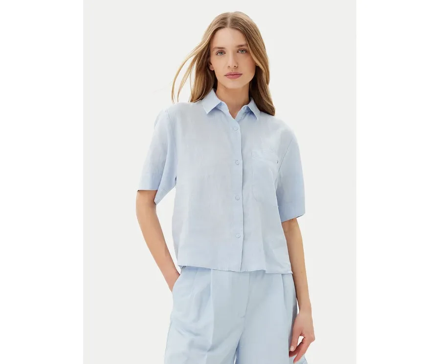 obrazek 1 Tommy Hilfiger Koszula WW0WW44720 Błękitny Relaxed Fit