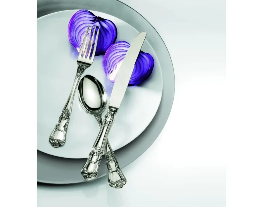 obrazek 3 Posrebrzany widelczyk do owoców z kolekcji Barocco