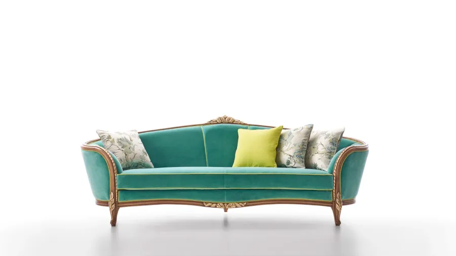 obrazek 1 Piękna duża włoska sofa do salonu
