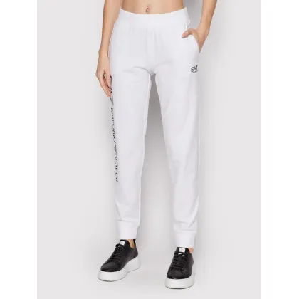 Zdjęcie EA7 Emporio Armani Spodnie dresowe 8NTP85 TJCQZ 0102 Biały Regular Fit