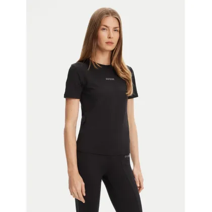 Zdjęcie Guess T-Shirt V5RI10 KCD02 Czarny Regular Fit