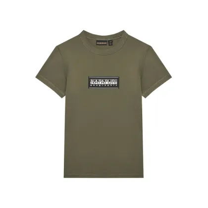 Zdjęcie Napapijri T-Shirt S-Chamois NP0A4HYL M Zielony Regular Fit
