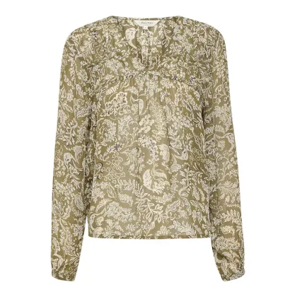 Zdjęcie Part Two Bluzka Botilda 30307833 Zielony Regular Fit