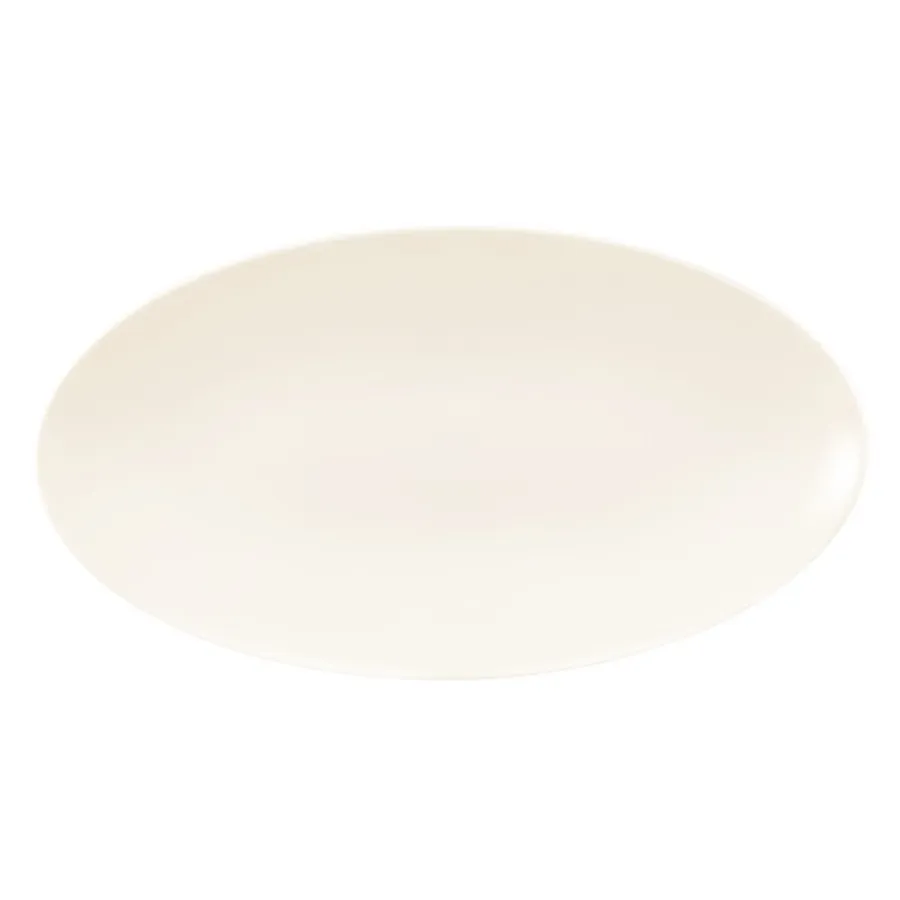 obrazek 1 Porcelanowy owalny półmisek 33x18 cm w kolorze kremowym - Seltmann Weiden