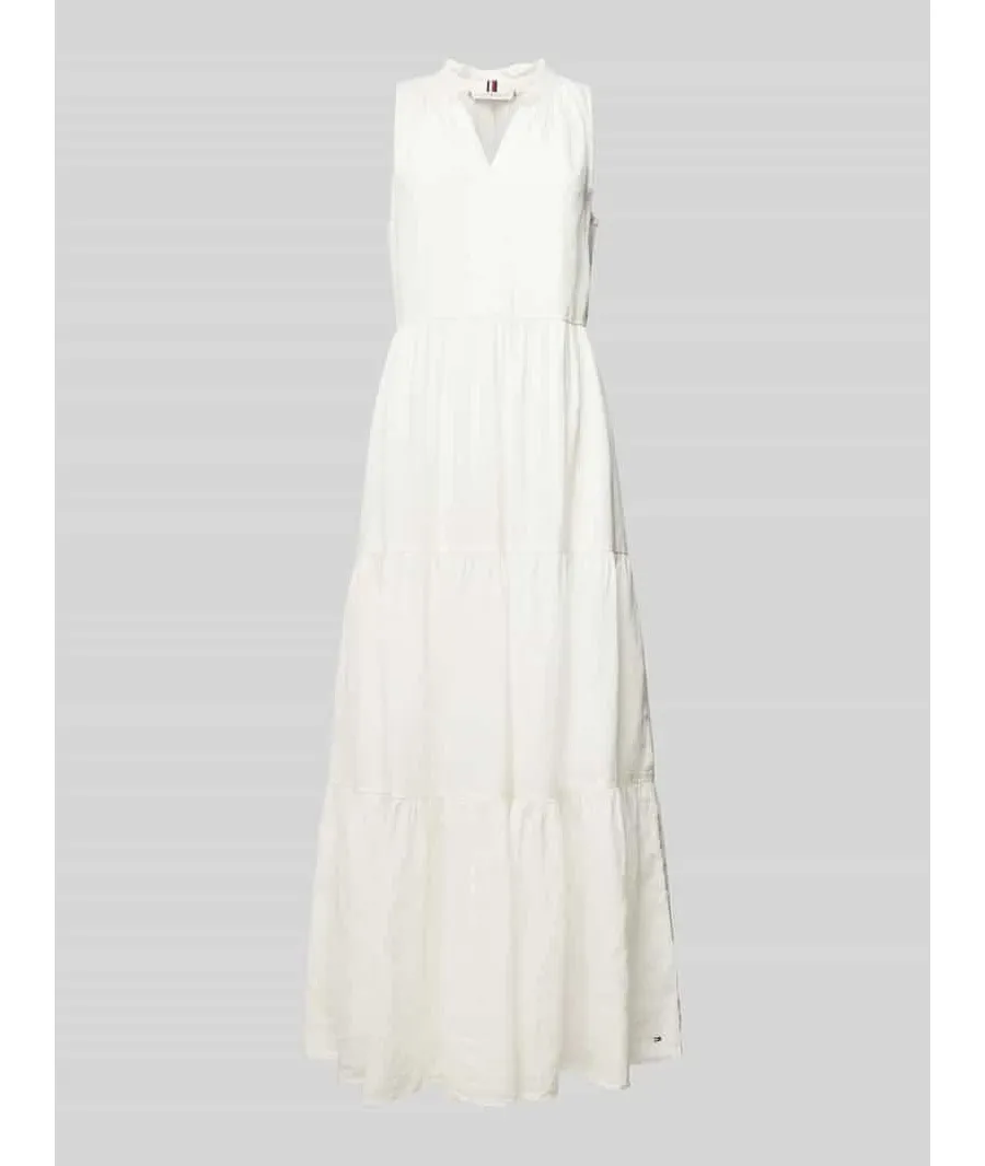 obrazek 1 Długa sukienka z efektem stopniowania