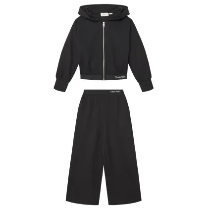 Zdjęcie Calvin Klein Jeans Dres Logo Tape IG0IG02817 D Czarny Regular Fit