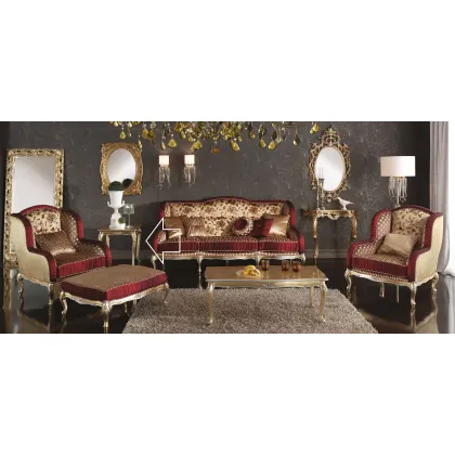 Zdjęcie Włoski antyczny stolik na lampkę do pięknego salonu - Morello Gianpaolo