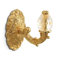 Picture A beautiful, stylish hook with a Swarovski crystal for a unique bathroom – 3SC