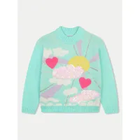 Zdjęcie Billieblush Sweter U20461 Zielony Regular Fit