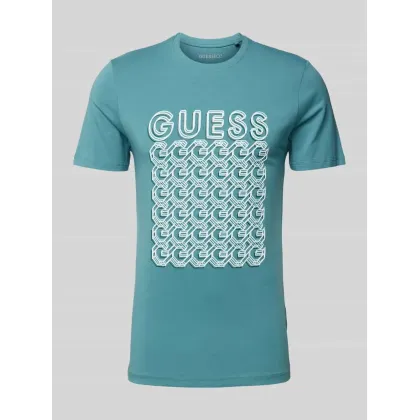 Zdjęcie T-shirt z nadrukiem z logo model ‘CHAIN’