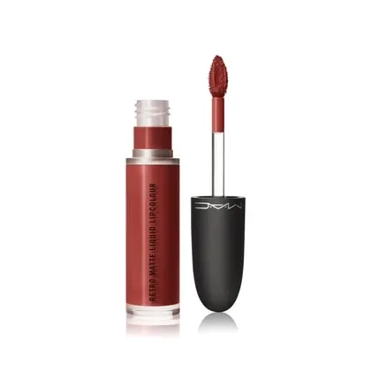 Zdjęcie MAC Chili's Crew Retro Matte Szminka w płynie 5 ml Chili Addict