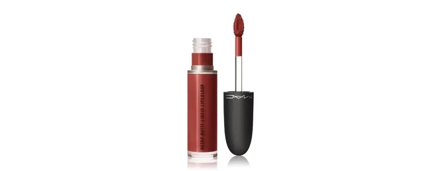 obrazek 1 MAC Chili's Crew Retro Matte Szminka w płynie 5 ml Chili Addict