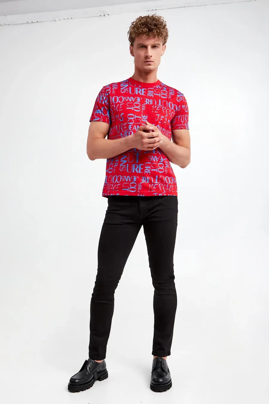 obrazek 1 T-shirt męski VERSACE JEANS COUTURE Versace Jeans Couture