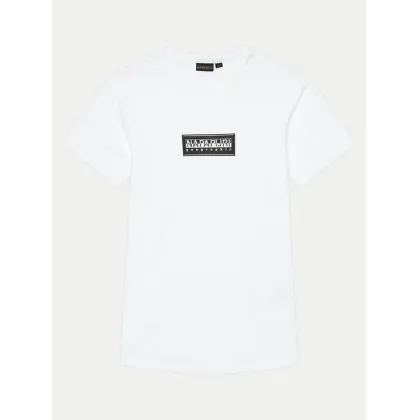 Zdjęcie Napapijri T-Shirt S-Chamois NP0A4HYL D Biały Regular Fit