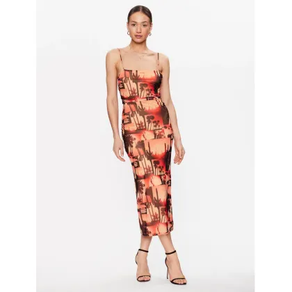 Zdjęcie Hugo Sukienka codzienna Nalinda 50489110 Kolorowy Slim Fit HUGO