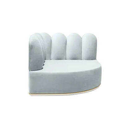 Zdjęcie Oryginalna szara sofa dla dzieci