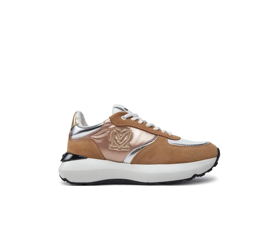 obrazek 1 LOVE MOSCHINO Sneakersy JA15455G0LIN210A Brązowy