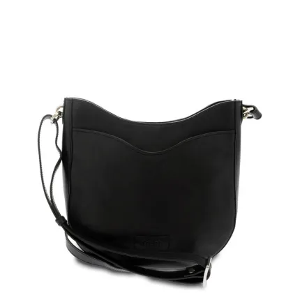 Zdjęcie Czarna elegancka torebka ze skóry - Giudi