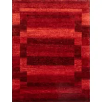 Picture Elegant red carpet hand-woven from Iran - Jordan