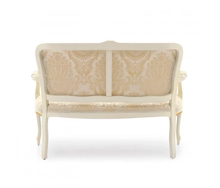 obrazek 3 Beżowa elegancka sofa w stylu ludwikowskim - Sevensedie