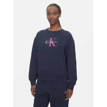 Zdjęcie Calvin Klein Jeans Bluza Monologo LV047B234G Granatowy Relaxed Fit