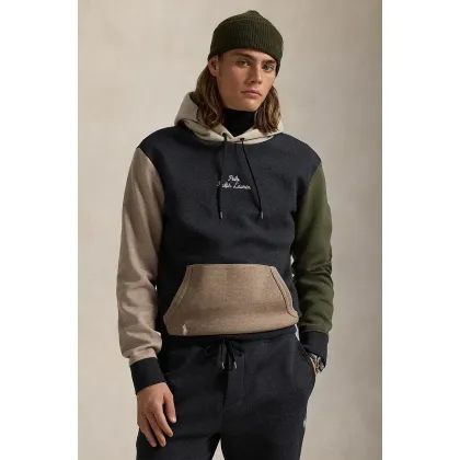 Zdjęcie Polo Ralph Lauren bluza męska kolor czarny z kapturem gładka 710957592