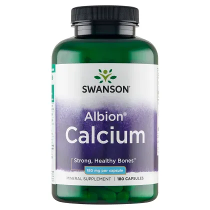 Zdjęcie Swanson Albion Chelat Wapnia 180 mg Kapsułki