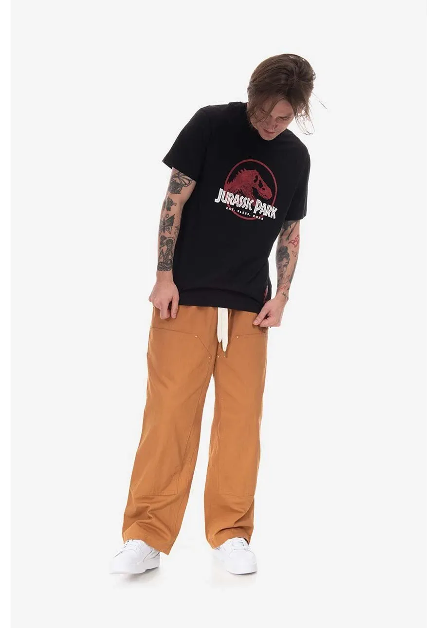 obrazek 1 Neil Barett t-shirt bawełniany kolor czarny z nadrukiem PBJT142.U506S-1141
