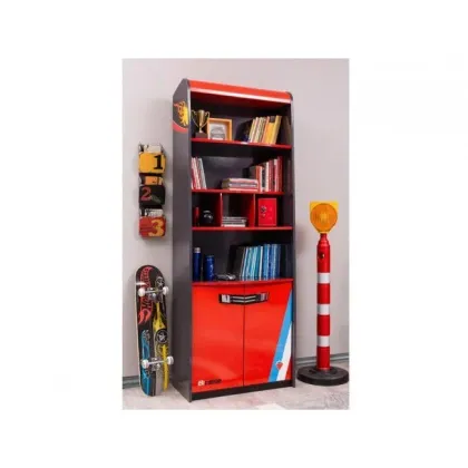 Picture Stylish bookcase for a rally driver's room - Cilek