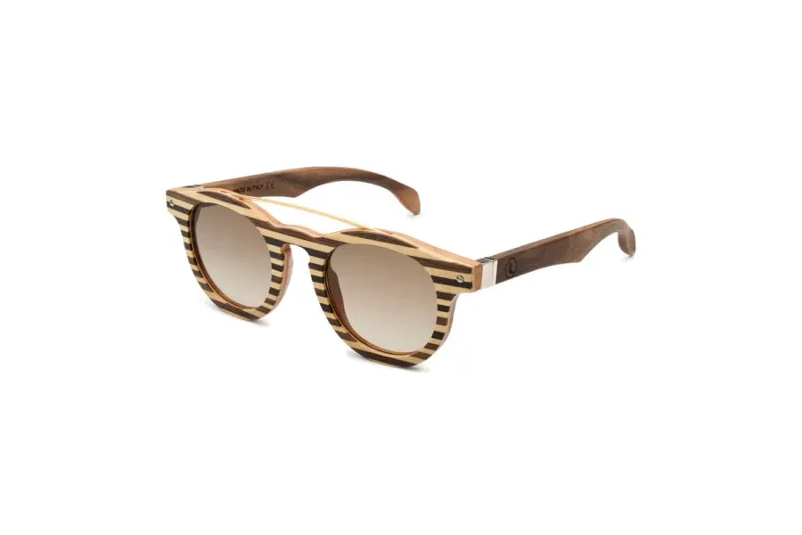 obrazek 2 Kobiece okulary z drewna i metalu - Legno Light