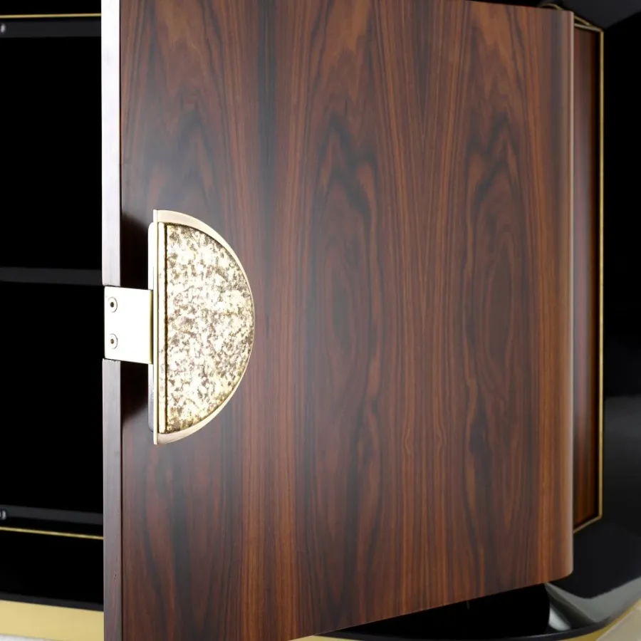 obrazek 4 Komoda z dwoma zaokrąglonymi drzwiami H.75xL.150xP.55 cm