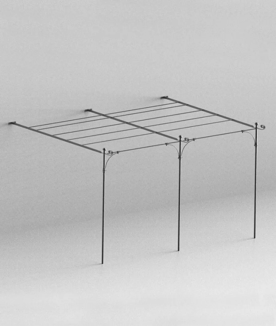 obrazek 1 Stylowa przyścienna pergola Solaire 376×320 cm