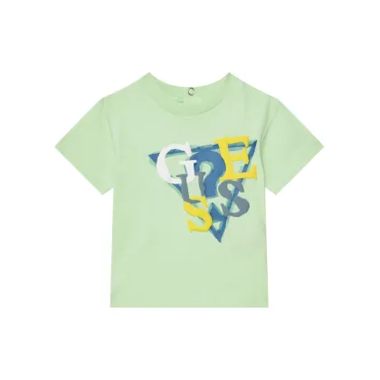 Zdjęcie Guess T-Shirt I5GI01 K8HM4 Zielony Regular Fit