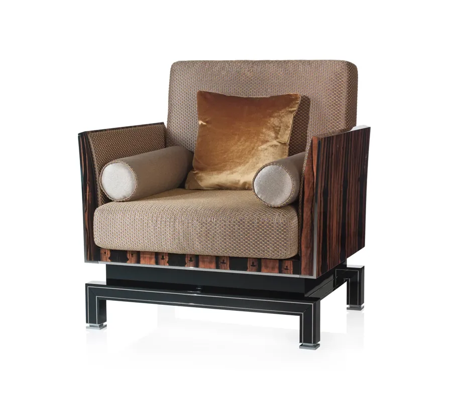 obrazek 1 Wspaniały fotel z Włoch Next Déco D71 na indywidualne zamówienie