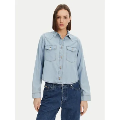 Zdjęcie Noisy May Koszula jeansowa Selvi 27033010 Błękitny Regular Fit