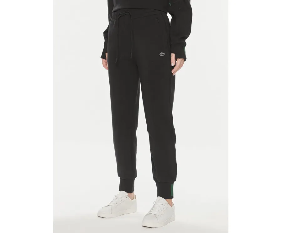 obrazek 1 Lacoste Spodnie dresowe XF0343 Czarny Regular Fit