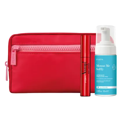 Zdjęcie Pupa Zestaw: Vamp! Sexy Lashes Mascara + Mousse Me Softly Pianka do mycia twarzy