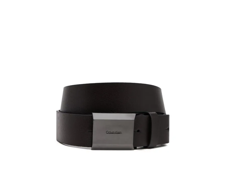 obrazek 1 Calvin Klein Pasek Męski Adj Beveled Plaque Pb 35Mm K50K512835 Czarny