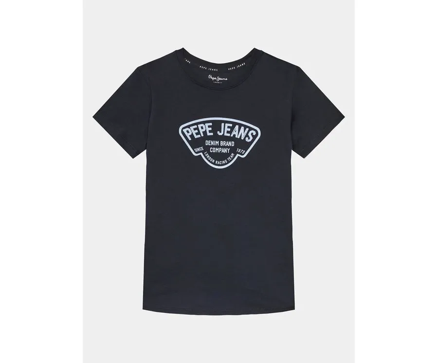 obrazek 1 Pepe Jeans T-Shirt Regen PB503848 Granatowy Regular Fit
