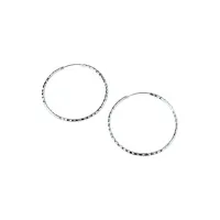 Picture Luxurious large hoop earrings from Italy, 30 mm