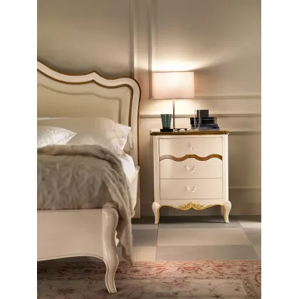 Zdjęcie Klasyczna mała komoda z 3 szufladami z Włoch - Stella del Mobile