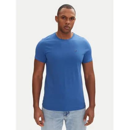 Zdjęcie Tommy Jeans T-Shirt DM0DM04411 Niebieski Slim Fit