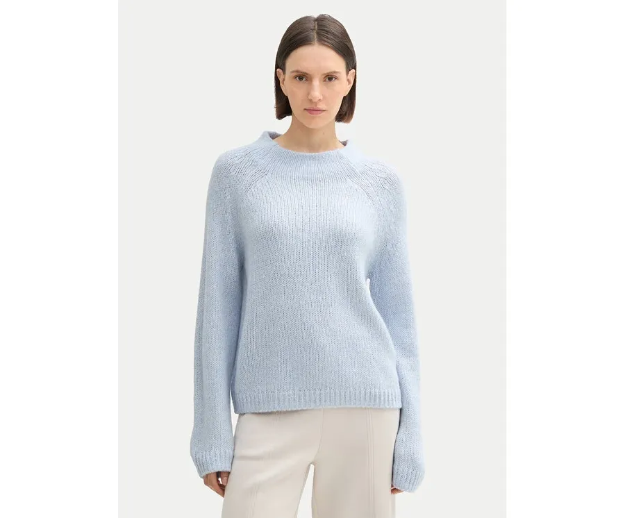 obrazek 1 Tom Tailor Sweter 1044083 Błękitny Loose Fit