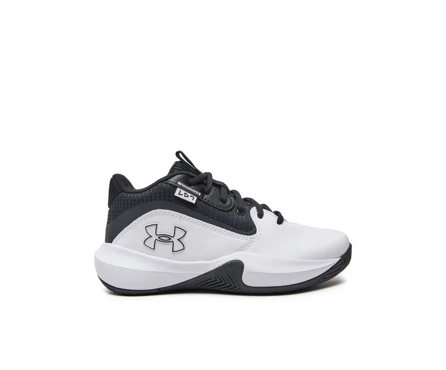 obrazek 1 Under Armour Buty do koszykówki Grade School UA Lockdown 7 3028513 Biały