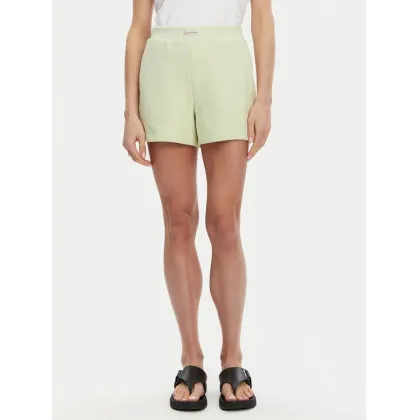 Zdjęcie Calvin Klein Jeans Szorty sportowe Placed Institutional J20J225525 Zielony Regular Fit