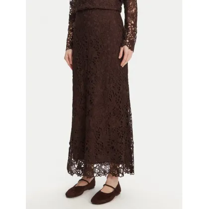 Zdjęcie Bruuns Bazaar Spódnica midi Sago Joanelle BBW4518 Czarny Regular Fit