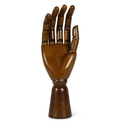 Picture Decorative model of a hand in brown